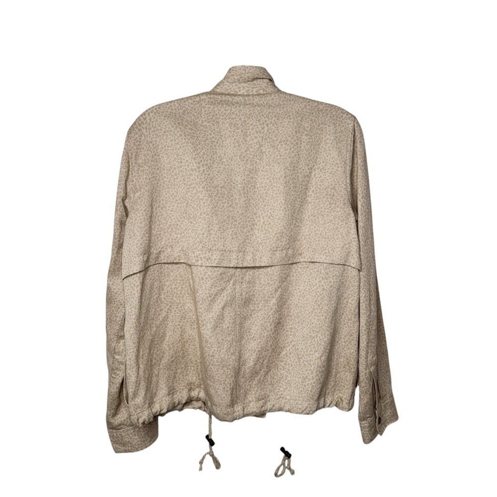 Rails Collins Tan Utility Jacket Animal Print Size M - Picture 2 of 10